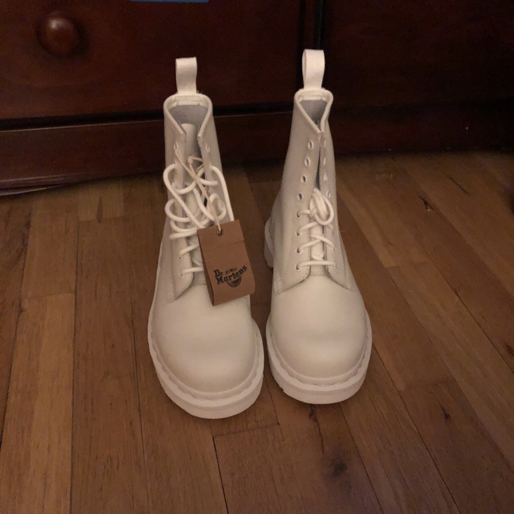 White Dr. Martens